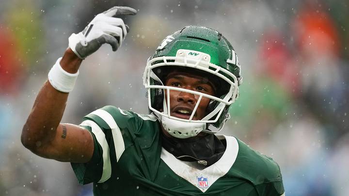 New York Jets wide receiver Garrett Wilson 
