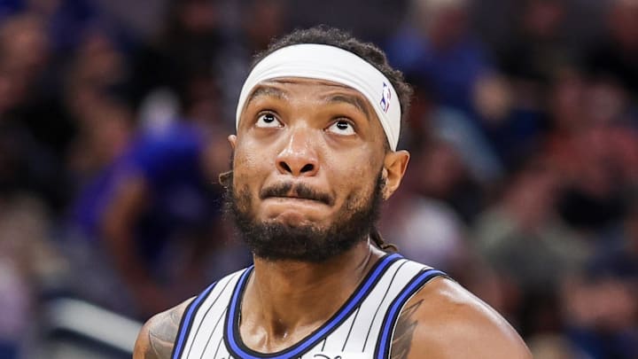 Orlando Magic center Wendell Carter Jr. during the second quarter against the New Orleans Pelicans. Orlando Magic center Wendell Carter Jr. during the second quarter against the New Orleans Pelicans.