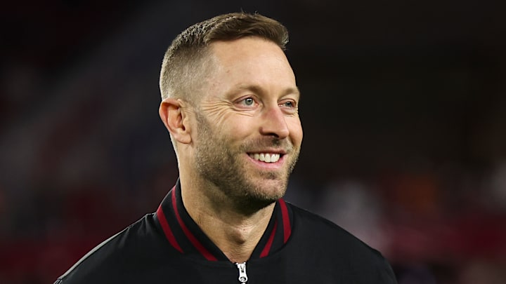 Washington Commanders offensive coordinator Kliff Kingsbury Washington Commanders offensive coordinator Kliff Kingsbury