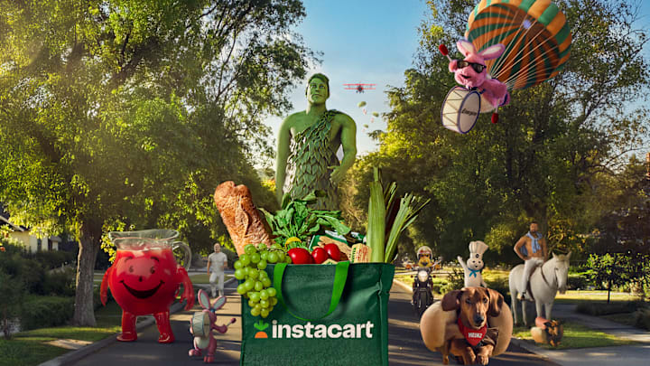 Instacart Super Bowl LIX commercial, "We're Here"