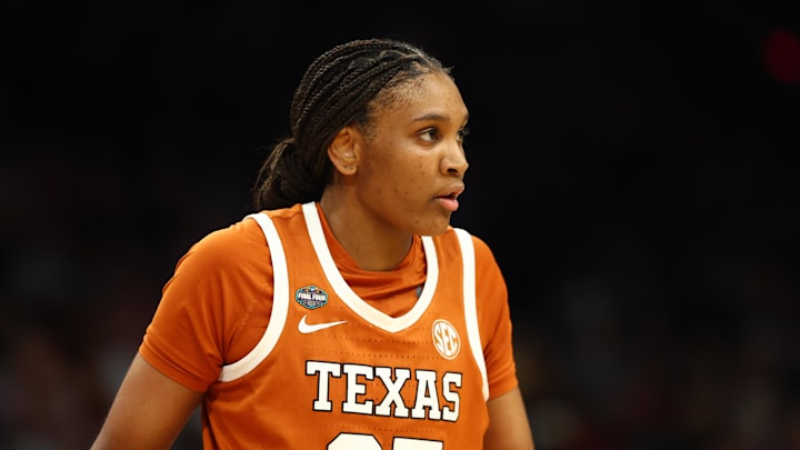 Texas Longhorns forward Madison Booker (35) 