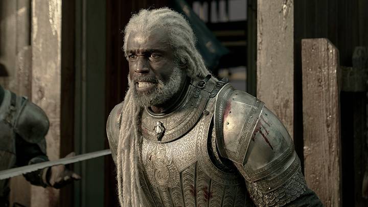 Steve Toussaint (Corlys Velaryon) in House of the Dragon season 3