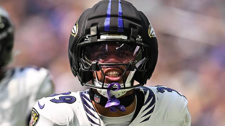 Baltimore Ravens safety Keondre Jackson Baltimore Ravens safety Keondre Jackson