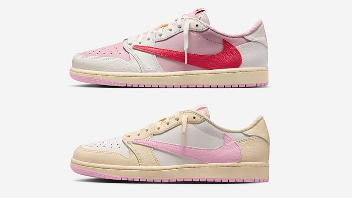 The Travis Scott x Air Jordan 1 Low drops in two colors on May 29.