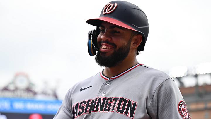 Washington Nationals infielder Luis Garcia Jr.