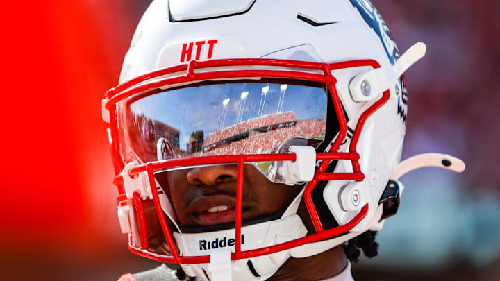 Oct 4, 2025; Raleigh, North Carolina, USA; NC State Wolfpack quarterback CJ Bailey (11) looks on prior to the first half of the game against Campbell Fighting Camels at Carter-Finley Stadium. Mandatory Credit: Jaylynn Nash-Imagn Images Oct 4, 2025; Raleigh, North Carolina, USA; NC State Wolfpack quarterback CJ Bailey (11) looks on prior to the first half of the game against Campbell Fighting Camels at Carter-Finley Stadium. Mandatory Credit: Jaylynn Nash-Imagn Images