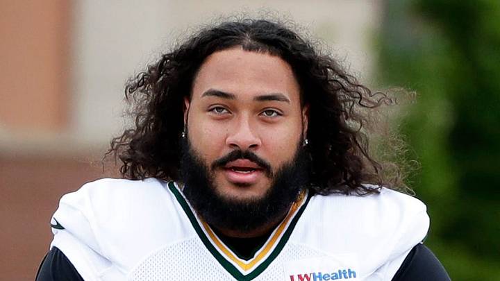 Green Bay Packers offensive lineman Jordan Morgan. Green Bay Packers offensive lineman Jordan Morgan.