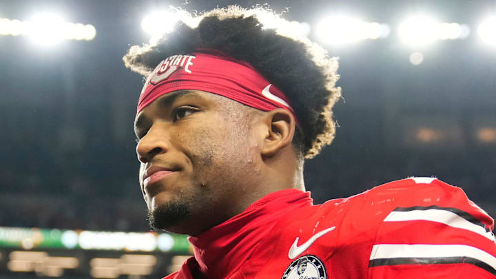 Ohio State Buckeyes safety Caleb Downs