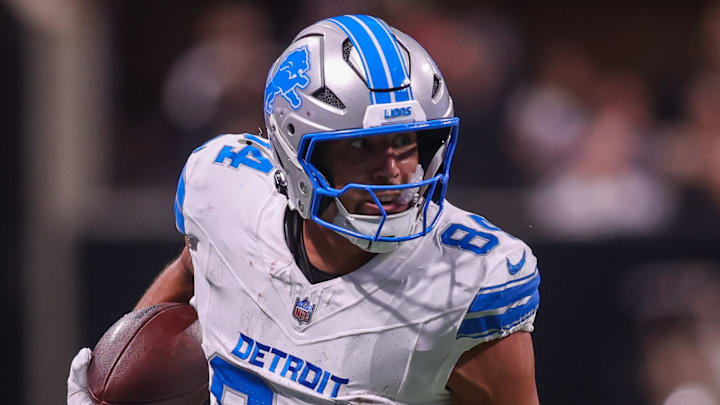 Detroit Lions tight end Shane Zylstra (84). Detroit Lions tight end Shane Zylstra (84).