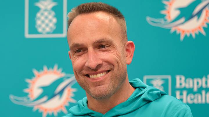 Miami Dolphins head coach Jeff Hafley Miami Dolphins head coach Jeff Hafley
