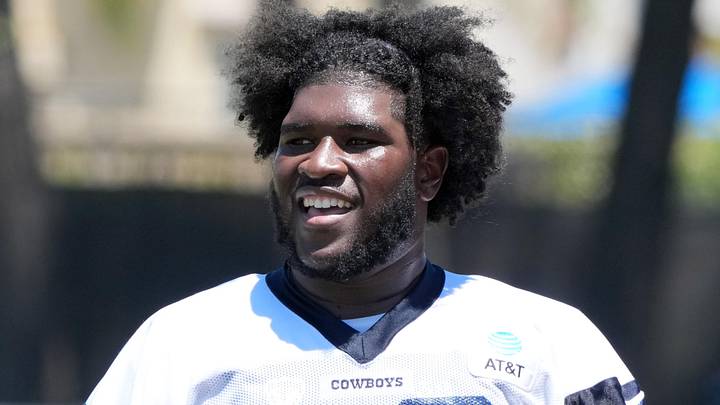 Dallas Cowboys guard Tyler Booker Dallas Cowboys guard Tyler Booker