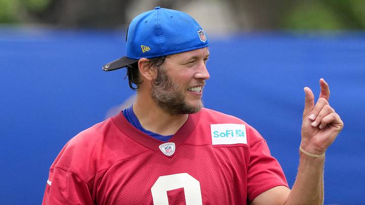 Los Angeles Rams quarterback Matthew Stafford. Los Angeles Rams quarterback Matthew Stafford.