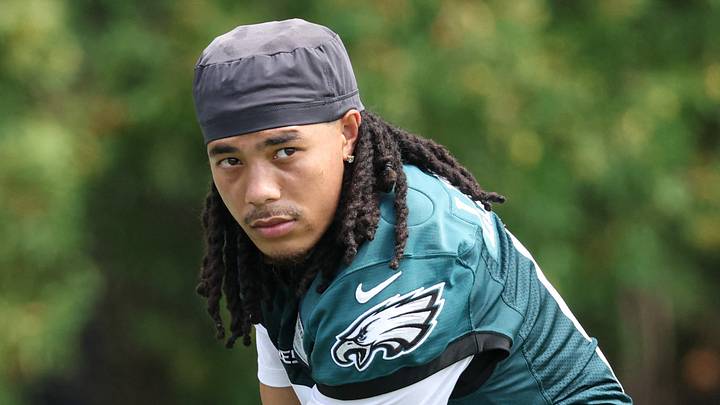 Philadelphia Eagles wide receiver Makai Lemon Philadelphia Eagles wide receiver Makai Lemon