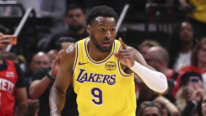 Los Angeles Lakers guard Bronny James