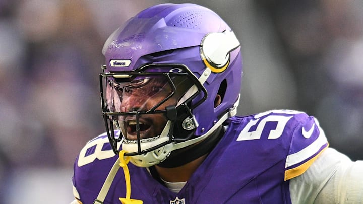 Minnesota Vikings edge rusher Jonathan Greenard Minnesota Vikings edge rusher Jonathan Greenard