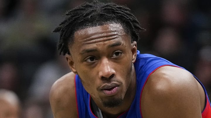 Nov 13, 2024; Milwaukee, Wisconsin, USA; Detroit Pistons forward Ron Holland II (00) : Jeff Hanisch-Imagn Images Nov 13, 2024; Milwaukee, Wisconsin, USA; Detroit Pistons forward Ron Holland II (00) : Jeff Hanisch-Imagn Images