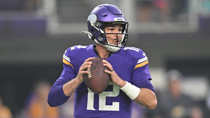 Minnesota Vikings quarterback Nick Mullens
