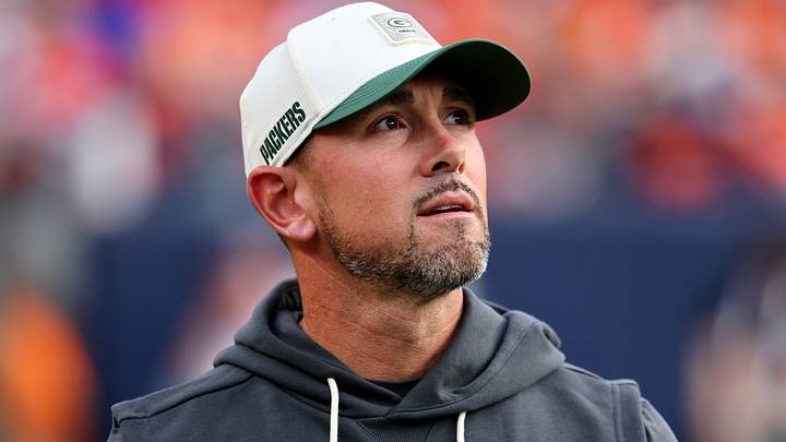 Green Bay Packers head coach Matt LaFleur Green Bay Packers head coach Matt LaFleur