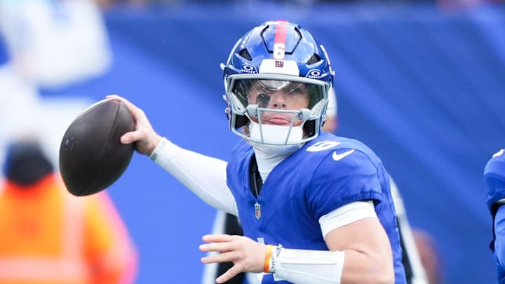 New York Giants quarterback Jaxson Dart lived up to his draft pedigree in his first season.