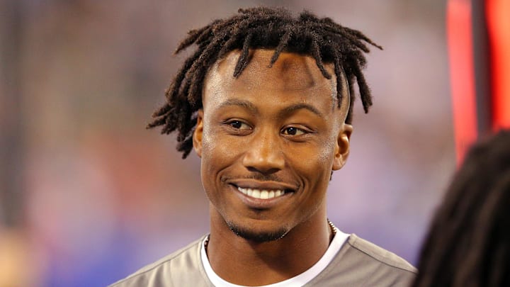 New York Giants - wide receiver Brandon Marshall New York Giants - wide receiver Brandon Marshall
