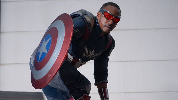 Anthony Mackie as Sam Wilson/Captain America in Marvel Studios' CAPTAIN AMERICA: BRAVE NEW WORLD