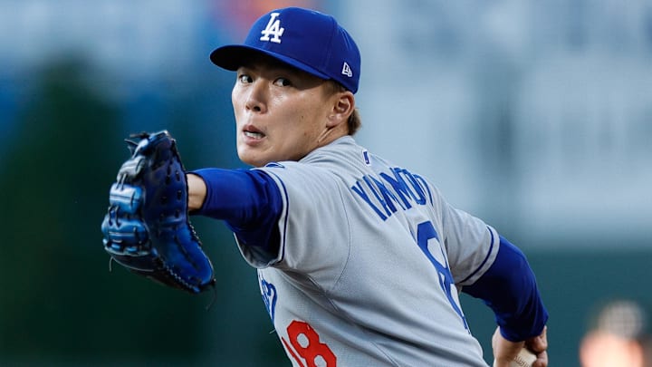 Aug 18, 2025; Denver, Colorado, USA; Los Angeles Dodgers starting pitcher Yoshinobu Yamamoto (18) pitches in the first inning against the Colorado Rockies at Coors Field. Mandatory Credit: Isaiah J. Downing-Imagn Images Aug 18, 2025; Denver, Colorado, USA; Los Angeles Dodgers starting pitcher Yoshinobu Yamamoto (18) pitches in the first inning against the Colorado Rockies at Coors Field. Mandatory Credit: Isaiah J. Downing-Imagn Images