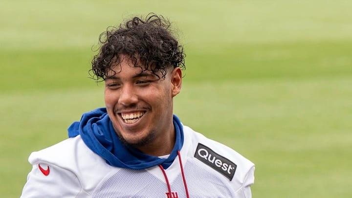 NY Giants DL Elijah Garcia 