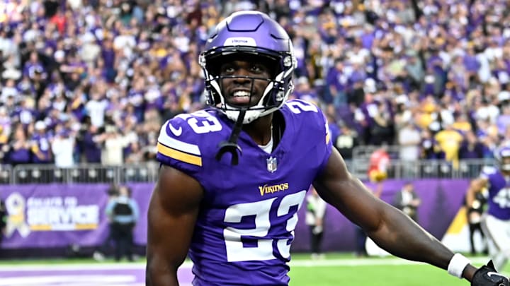 Minnesota Vikings cornerback Andrew Booth Jr.