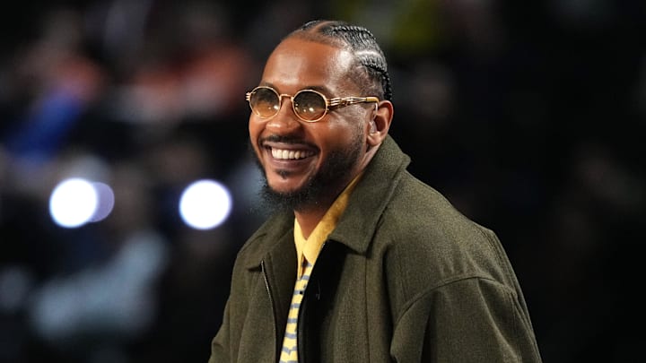 Former Lakers forward Carmelo Anthony