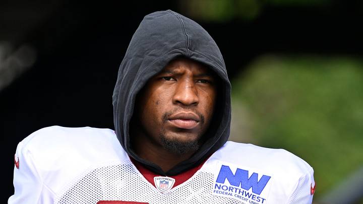 Washington Commanders outside linebacker Dorance Armstrong Jr. Washington Commanders outside linebacker Dorance Armstrong Jr.