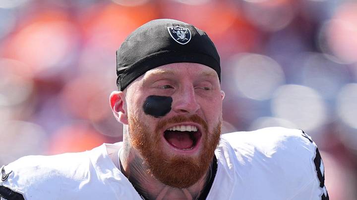 Las Vegas Raiders defensive end Maxx Crosby before a game