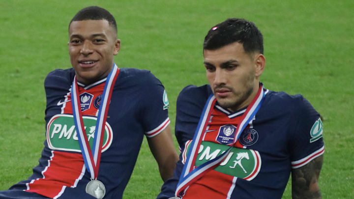 Kylian Mbappé et Leandro Paredes