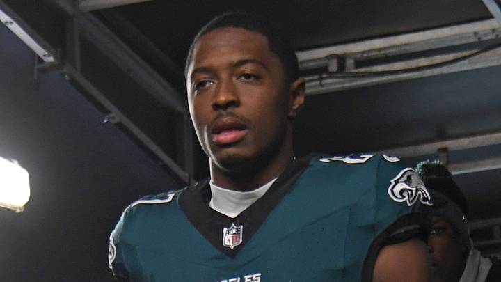 Philadelphia Eagles cornerback Quinyon Mitchell Philadelphia Eagles cornerback Quinyon Mitchell