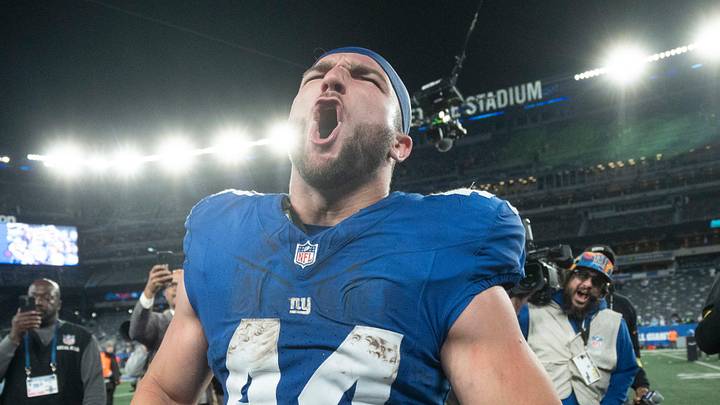 New York Giants running back Cam Skattebo