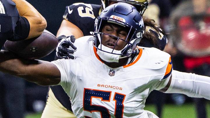 Denver Broncos pass rusher Que Robinson