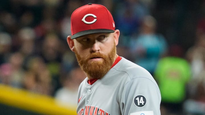 Zack Littell of the Cincinnati Reds Zack Littell of the Cincinnati Reds