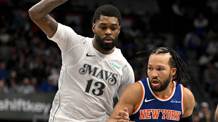 Dallas Mavericks forward Naji Marshall and New York Knicks guard Jalen Brunson Dallas Mavericks forward Naji Marshall and New York Knicks guard Jalen Brunson