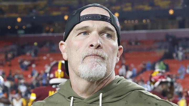 Washington Commanders head coach Dan Quinn 