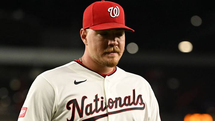 Washington Nationals starting pitcher Cade Cavalli Washington Nationals starting pitcher Cade Cavalli