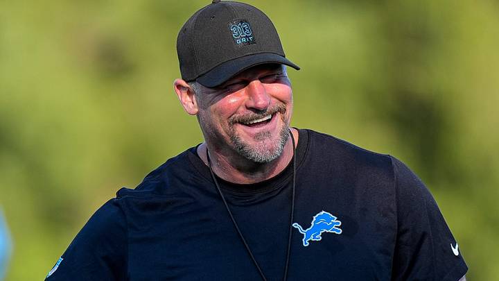 Detroit Lions head coach Dan Campbell Detroit Lions head coach Dan Campbell