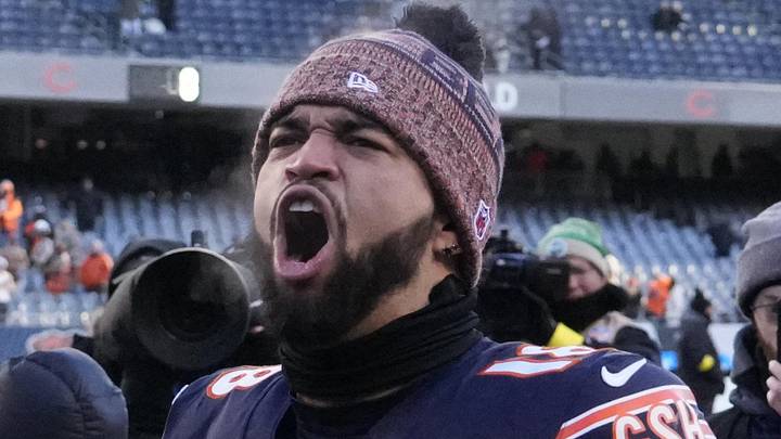 Chicago Bears quarterback Caleb Williams
