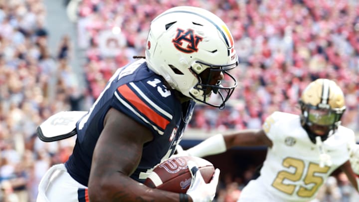 Rivaldo Fairweather as the lone touchdown for the Auburn Tigers in a 17-7 loss to the Vanderbilt Commodores. Rivaldo Fairweather as the lone touchdown for the Auburn Tigers in a 17-7 loss to the Vanderbilt Commodores.