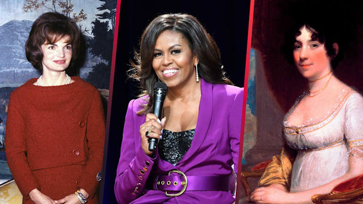 Jackie, Michelle, and Dolley.