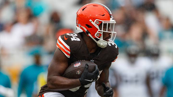 Former Cleveland Browns running back Jerome Ford Former Cleveland Browns running back Jerome Ford