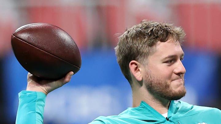 Miami Dolphins QB Quinn Ewers Miami Dolphins QB Quinn Ewers