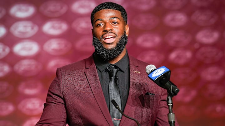 Florida State defensive lineman Jared Verse Florida State defensive lineman Jared Verse