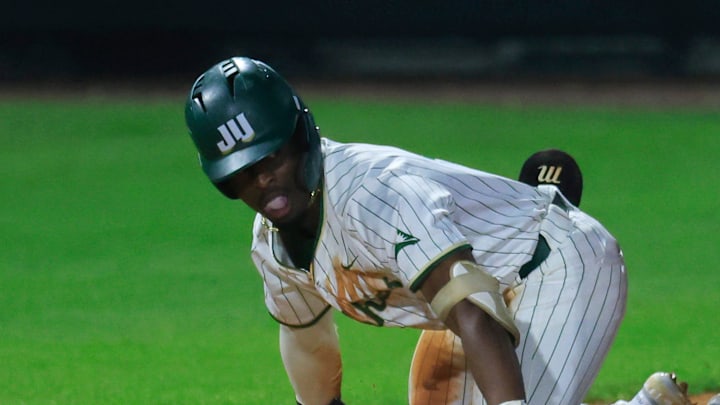 Outfielder Jaden Bastian is entering his first season with Florida after transferring from Jacksonville. Outfielder Jaden Bastian is entering his first season with Florida after transferring from Jacksonville.