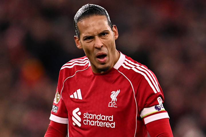 เวอร์จิล ฟาน ไดค์ กำลังตะโกน