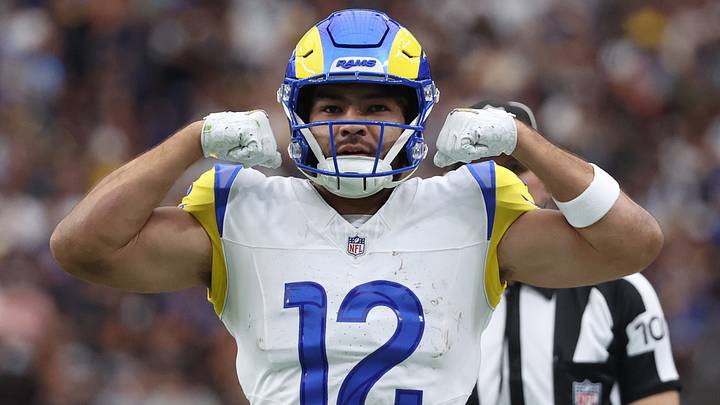 Los Angeles Rams receiver Puka Nacua Los Angeles Rams receiver Puka Nacua