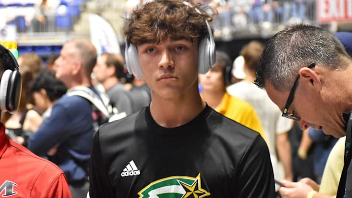 Southlake Carroll's Keagan Sieracki took home first place in our wrestler of the year voting. 